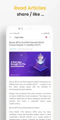 Crypto News android App screenshot 9