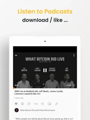 Crypto News android App screenshot 1