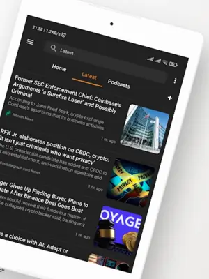 Crypto News android App screenshot 5